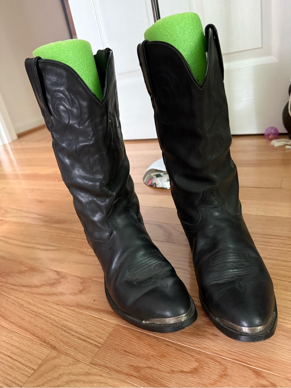 Leather Durango Cowboy Boots - Picture 2 of 4